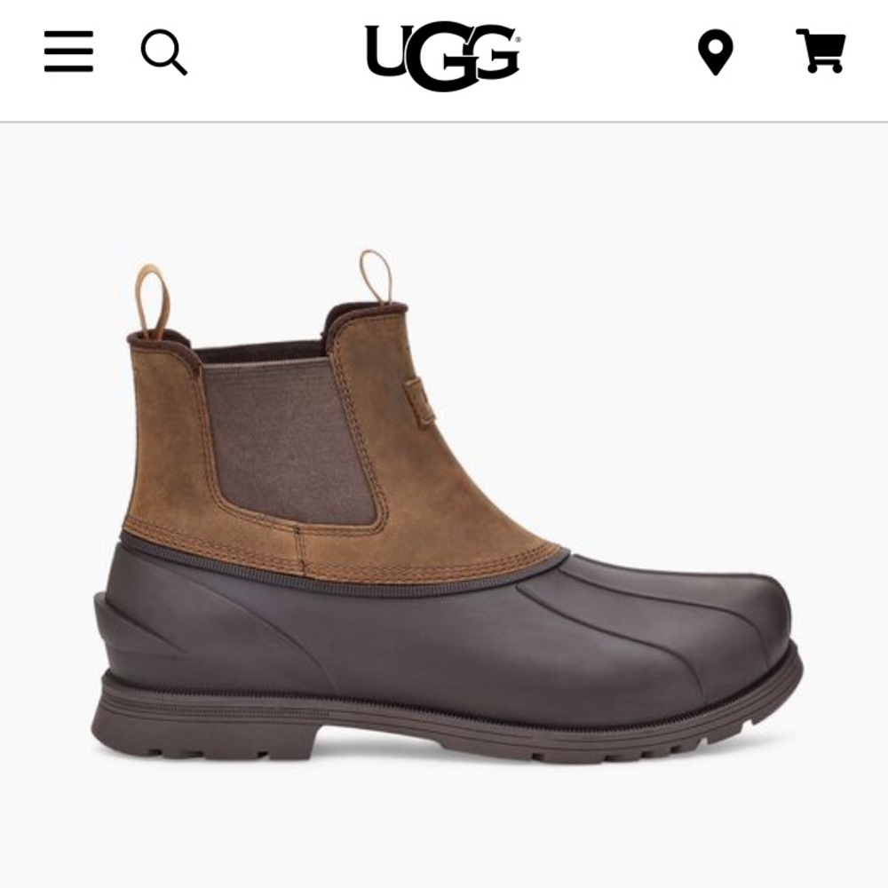 Mens UGG Gatson Chelsea Boots. New without box